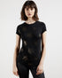ROMAANA-Tops-Star Detail Fitted Tee- Ted Baker Romania